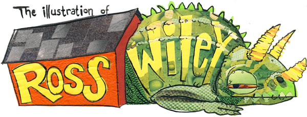 Illustration of Ross Wiley